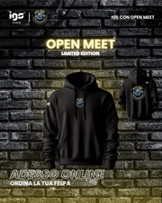 FELPA LIMITED EDITION IGS | OPEN MEET - IGS SPORT ITALIA - FELPA LIMITED EDITION IGS | OPEN MEET