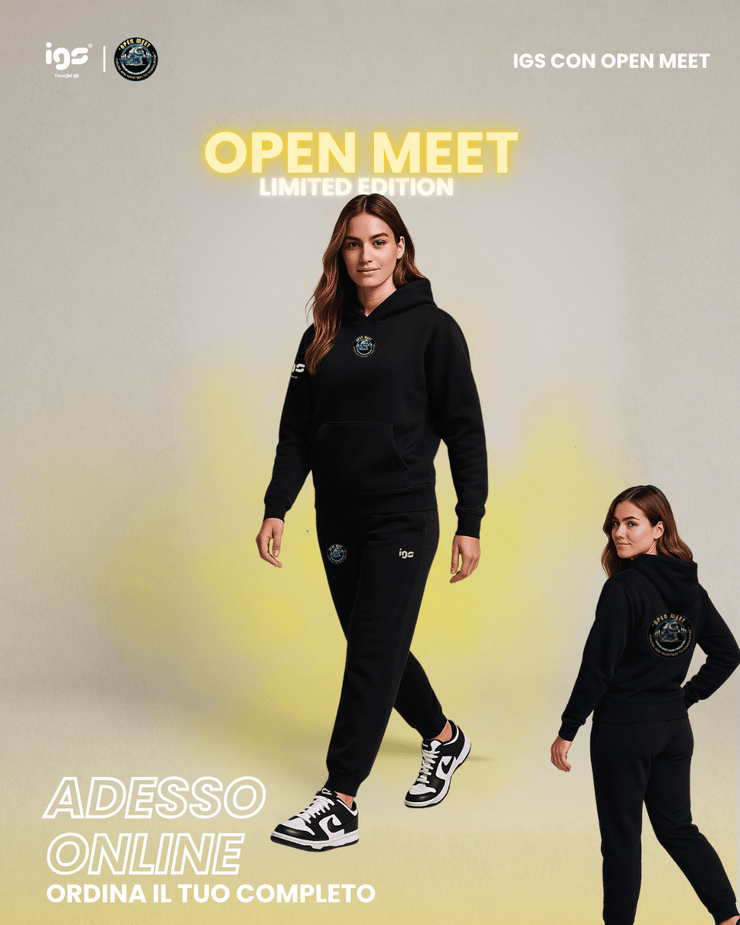FELPA LIMITED EDITION IGS | OPEN MEET - IGS SPORT ITALIA - FELPA LIMITED EDITION IGS | OPEN MEET