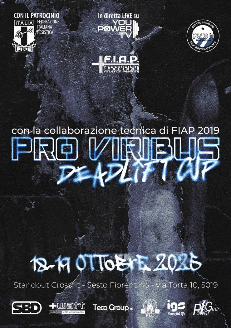 IGS MEDIA | PRO VIRIBUS Deadlift cup - IGS SPORT ITALIA - IGS MEDIA | PRO VIRIBUS Deadlift cup