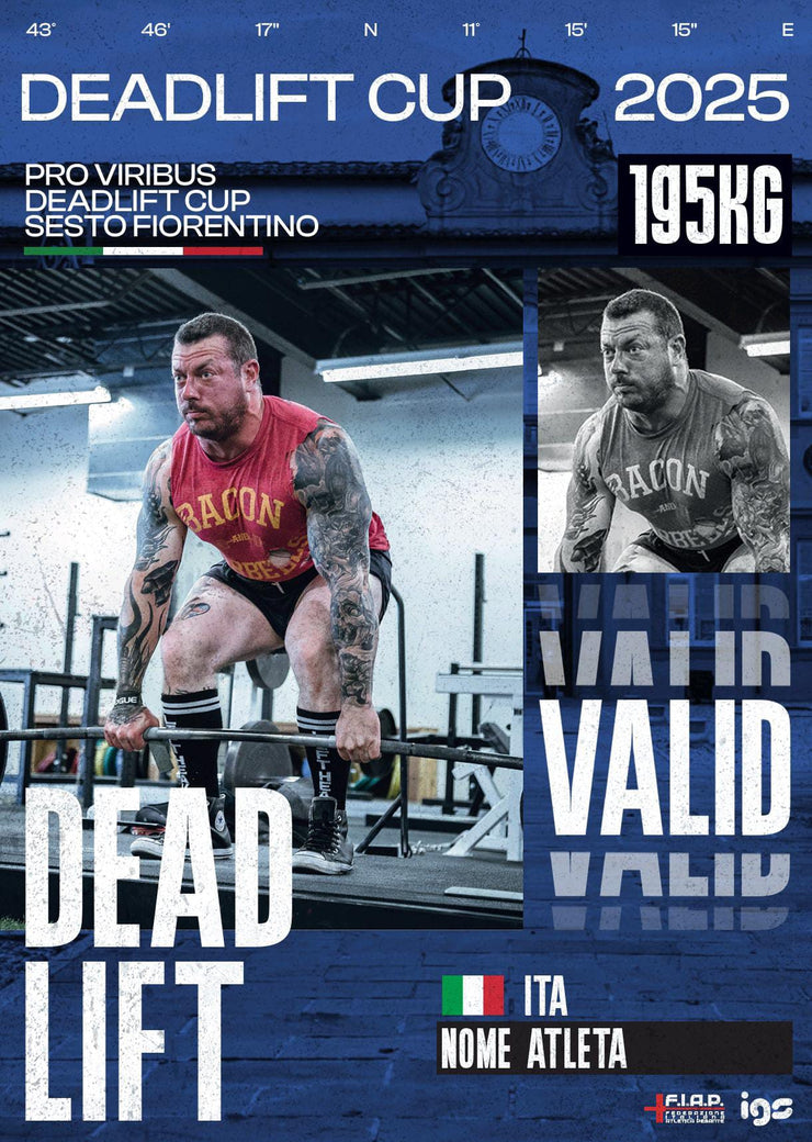 IGS MEDIA | PRO VIRIBUS Deadlift cup - IGS SPORT ITALIA - IGS MEDIA | PRO VIRIBUS Deadlift cup