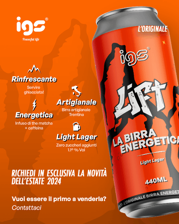 LIFT Energy Beer ® - IGS SPORT ITALIA - LIFT Energy Beer ®