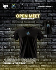 T - SHIRT LIMITED EDITION IGS | OPEN MEET - IGS SPORT ITALIA - T - SHIRT LIMITED EDITION IGS | OPEN MEET
